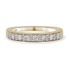 Diamant-Ring, zertifiziert I1 G-H, 585 Gelbgold (Größe 16.00) ca. 0.50 ct