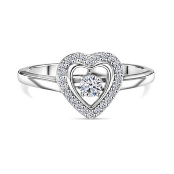 LUXURIANT SI-GH Labor Diamant Ring - 0,25 ct.