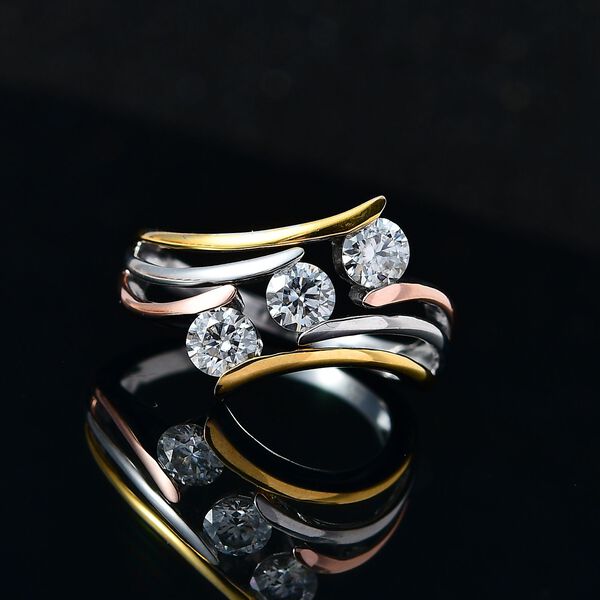 EF Moissanit Ring - 0,68 ct. image number 7