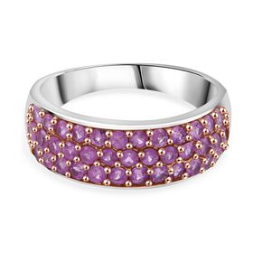 AA rosa Saphir Ring - 1,48 ct.