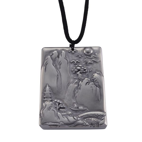 Terahertz Landschaft Halskette, ca. 71 cm, ca. 100.00 ct