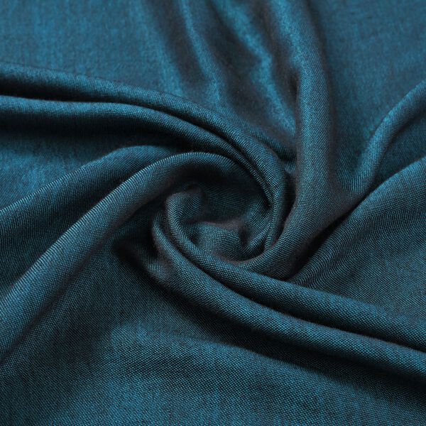 Netzgewebter Viskose-Wendeschal, 70x200cm, Petrol image number 6