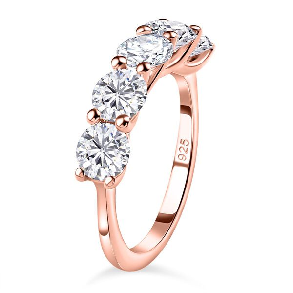 Moissanit Ring - 2 ct. image number 4