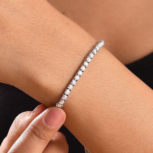 J Francis gefertigt mit SWAROVSKI- AB Swarovski Kristall Armband, 19 cm image number 3