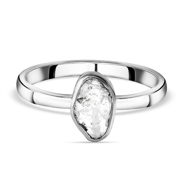 Handgearbeiteter Polki-Diamant-Ring- 0,15 ct.