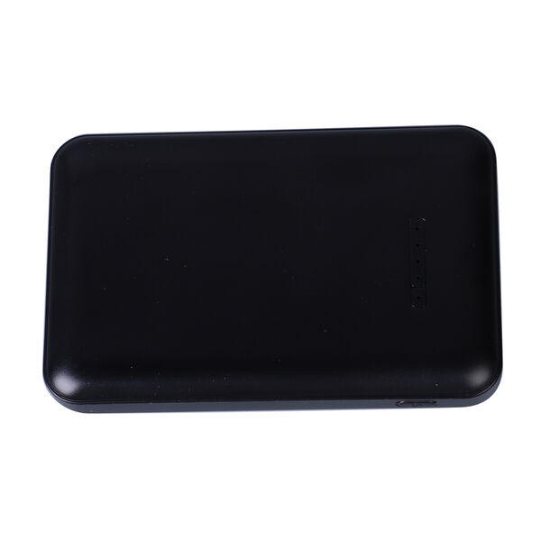 Kabellose Powerbank 5000 mAh, Gr&ouml;&szlig;e 10x6,3x1,7 cm, Schwarz image number 1