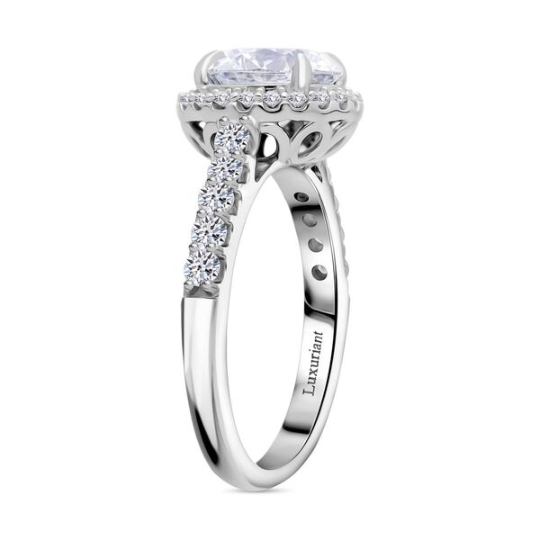 LUXURIANT SGL zertifizierter SI-GH Labor Diamant Ring, 925 Silber rhodiniert - 3 ct. image number 5