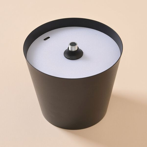 Kabellose Stehlampe mit Touch-Steuerung, Schwarz, 18x118 cm image number 5