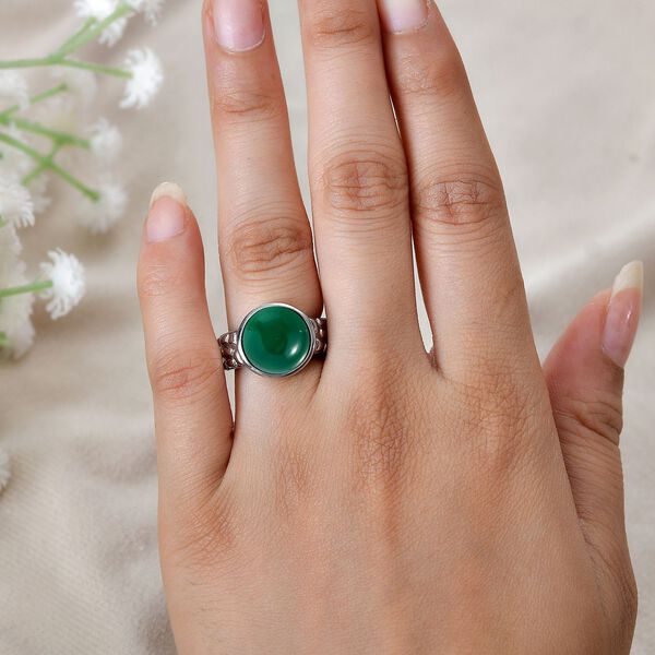Verde Onyx Ring - 7,46 ct. image number 3