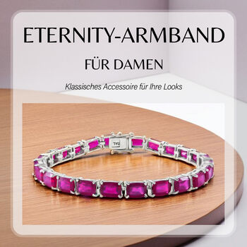 Afrikanisches Rubin-Armband, 19 cm - 33,60 ct.