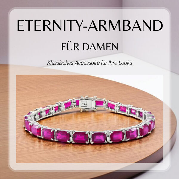 Afrikanisches Rubin-Armband, 19 cm - 33,60 ct. image number 2