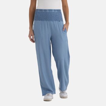  La Marey Elastic wide leg Denim trouser