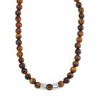 Tigerauge Halskette ca. 45 cm ca. 330.00 ct