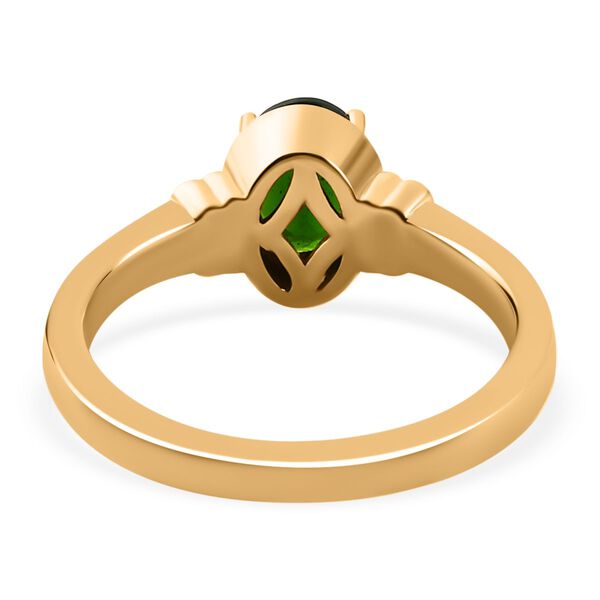 Nat&uuml;rlicher Chromdiopsid-Ring - 0,87 ct. image number 6