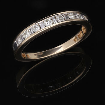 LUXORO SGL zertifizierter I1 Diamant-Bandring - 0,50 ct.