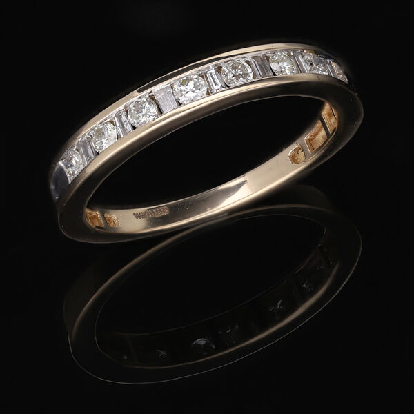 LUXORO SGL zertifizierter I1 Diamant-Bandring - 0,50 ct. image number 2