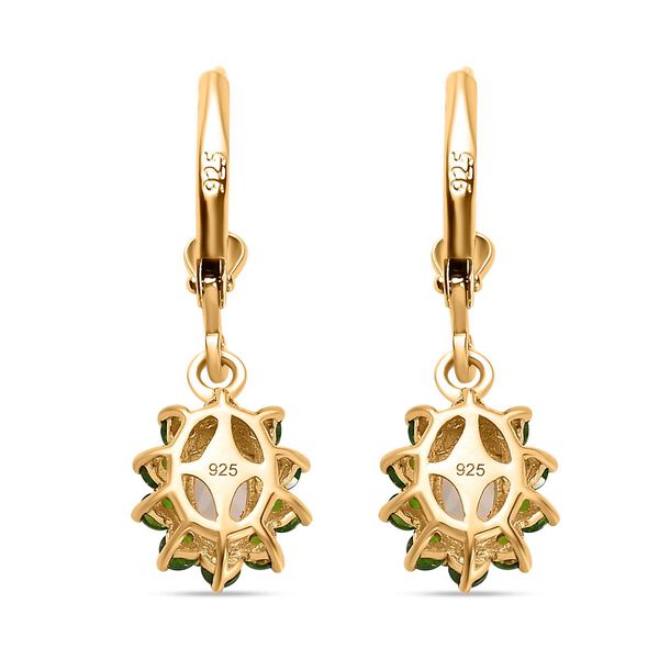 AA natürliche Welo Opal und Chormdiopsid-Ohrringe - 1,64 ct. image number 6