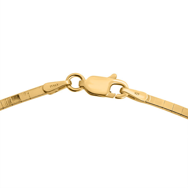 Mini Kleopatra Halskette in  vergoldetem 925 Silber, 45 cm image number 4