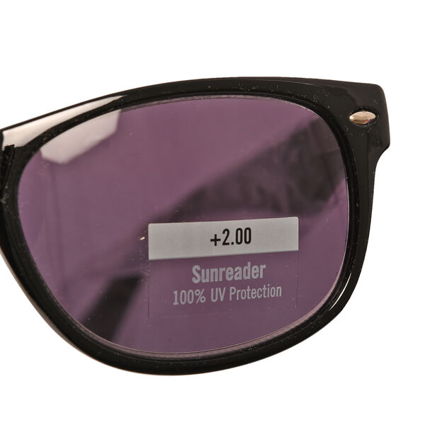 +2.00 Sonnenbrille, Blaulicht, schwarz image number 5