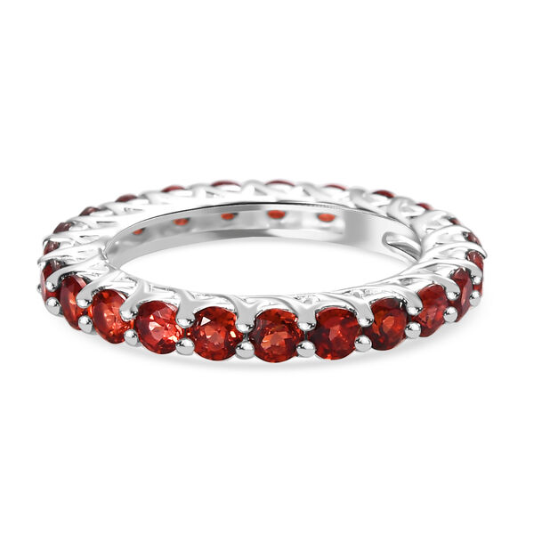 Roter Granat-Ring - 3,58 ct. image number 0