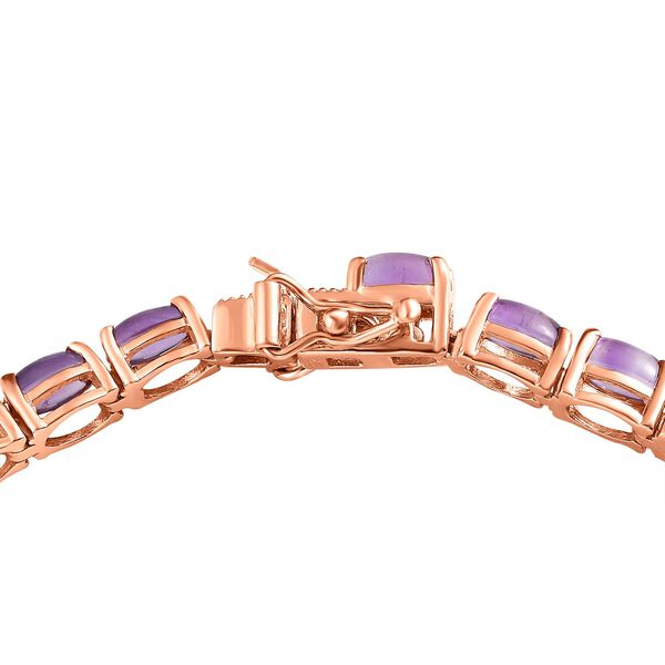 AA Rose De France Amethyst Armband, 20 cm - 17,49 ct. image number 4