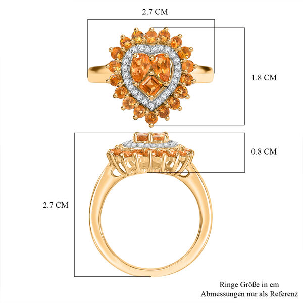 D'Joy Blaze Feueropal Ring - 1,10 ct. image number 7