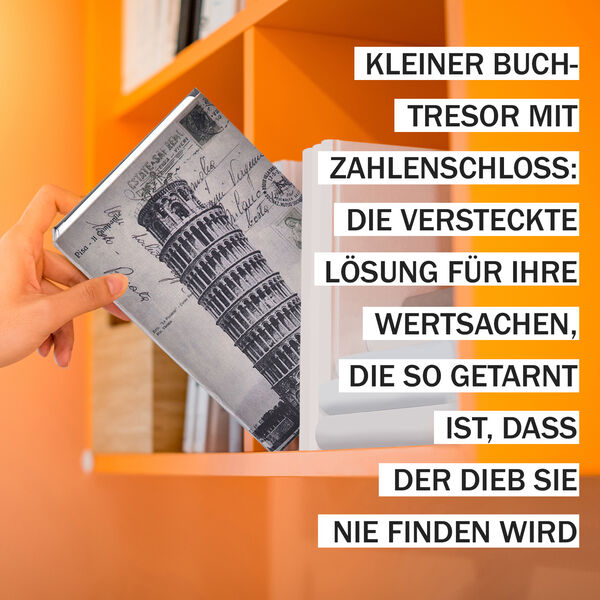 Pisa Turm Tresor mit Zahlenschloss image number 8