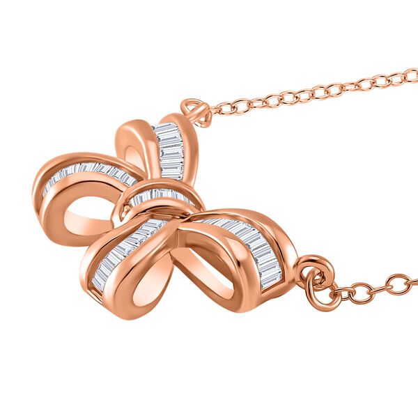 Wei&szlig;er Kristall Halskette ca. 45 cm Messing image number 2