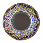 Handgefertigte orientalische Mosaik Glas Tischlampe - Weinkrug Form, Größe 12x38 cm, Mehrfarbig image number 4
