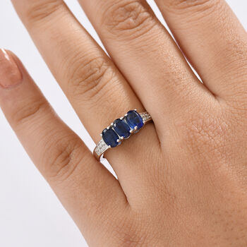 D&rsquo;Joy AA Kyanit und Zirkon Ring - 2 ct.
