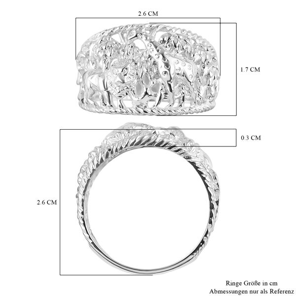 925 Silber Ring (Gr&ouml;&szlig;e 18.00) ca. 6,00g image number 5