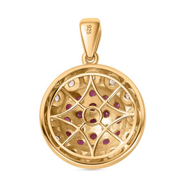 Afrikanischer Rubin und Zirkon-Anh&auml;nger- 3,05 ct. image number 5