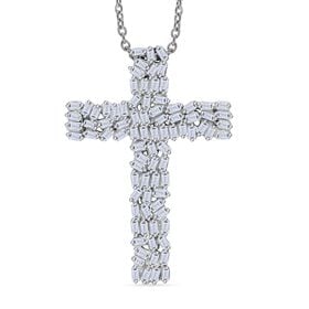 LUXURIANT DIAMOND - Lab Grown Diamant SI-GH SGL zertifiziert Schmuckset 925 Silber rhodiniert ca. 1,00 ct.