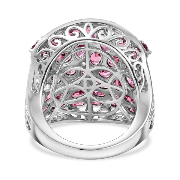 D'Joy AA nat&uuml;rlicher Rhodolith Granat und Zirkon Ring - 7,50 ct. image number 5