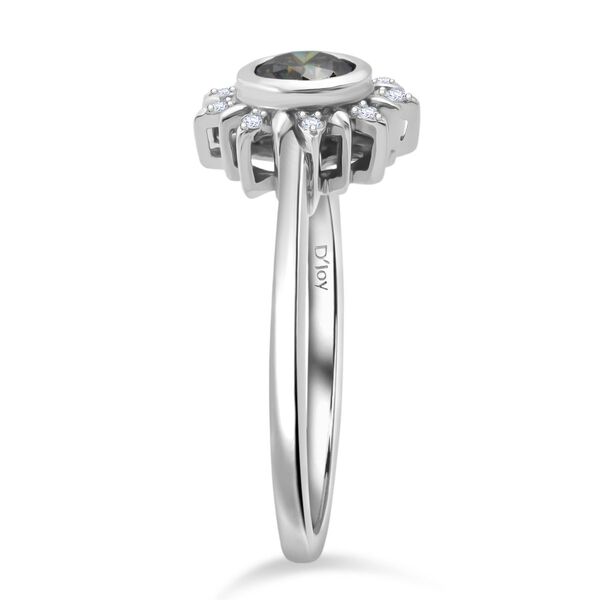 D'Joy Paraiba Moissanit und Moissanit Ring - 0,49 ct. image number 4