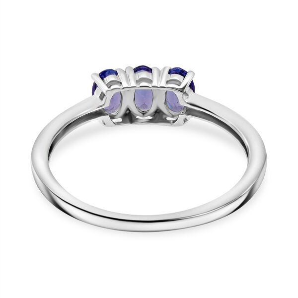 D'Joy AAA Tansanit Ring, 925 Silber rhodiniert - 0,71 ct. image number 5