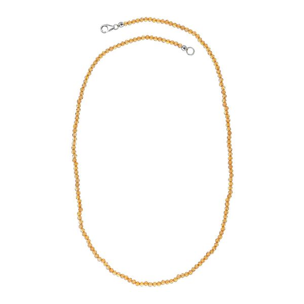 Citrin 50cm Halskette - 28 ct. image number 4
