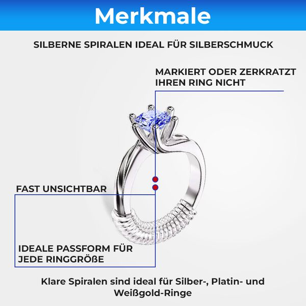24-teiliges Set Ringgr&ouml;&szlig;en-Spiralen image number 3