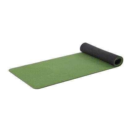 TPE rutschfeste Yogamatte, grün