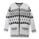  Winter outfit with 2 pocketssize:length:78cm bust:53cmcolor: white base with blackMaterial: 100%POLYESTERweight: 720g 