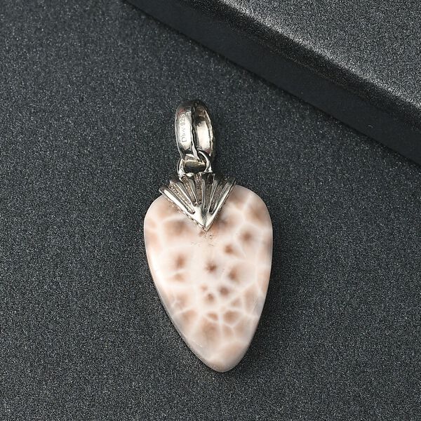 D’joy AA Natrolith Anhänger 925 Silber ca. 14.40 ct image number 2