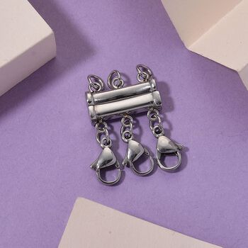 EVER TRUE Stufenverschluss in Silberton