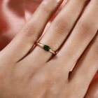 Natürlicher Chromdiopsid-Ring - 0,50 ct. image number 2