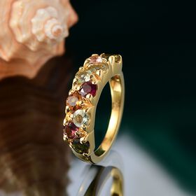 Multi-Turmalin Ring - 1,64  ct.