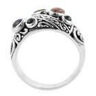 Royal Bali Kollektion - mehrfach-Turmalin-Ring, 925 Silber (Größe 17.00) ca. 1,55 ct image number 5