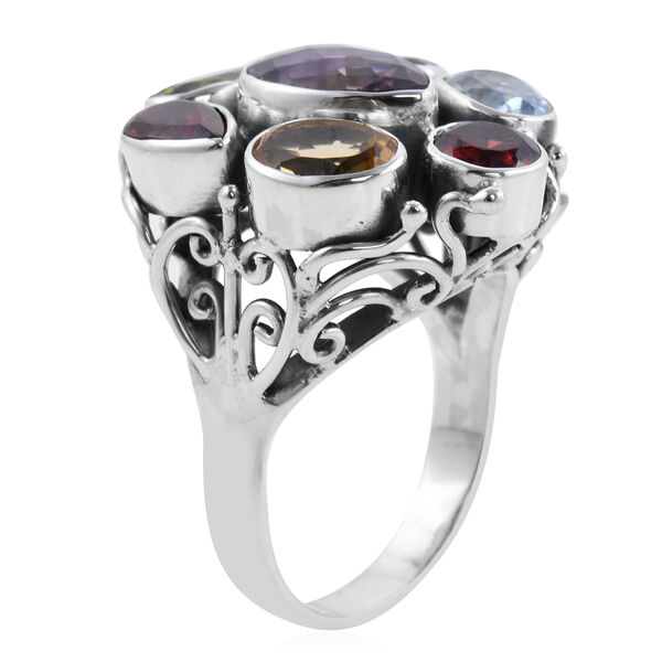 Royal Bali Kollektion - mehrfarbiger Edelstein-Ring - 11,99 ct. image number 3