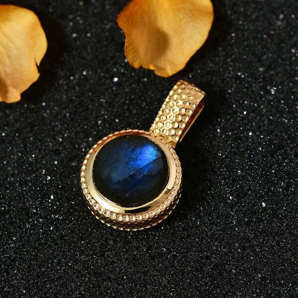 AAA Labradorit Anh&auml;nger - 4,35 ct. image number 3