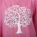 T-Shirt mit Baum-Stickerei, Rosa, Einheitsgröße  image number 3