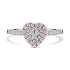 New York Kollektion - Weißer Diamant I1 G-H Ring, 585 Gold (8-10 Tage Liefertag) (Größe 18.00) ca. 0.50 ct
