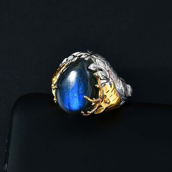 AAA Labradorit Ring - 11,87 ct.